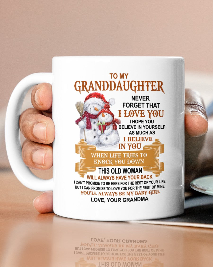 TO GRANDDAUGHTER MUG 03 - GIFT FROM GRANDMA - DTSM00 (SKUG12-285)