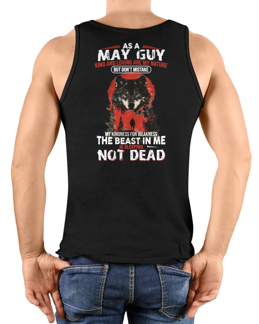 MAY - KIND AND LOVING ARE MY NATURE - BIRTHDAY T-SHIRT FOR MEN - EBIL05 (SKU26T-01-17-05)
