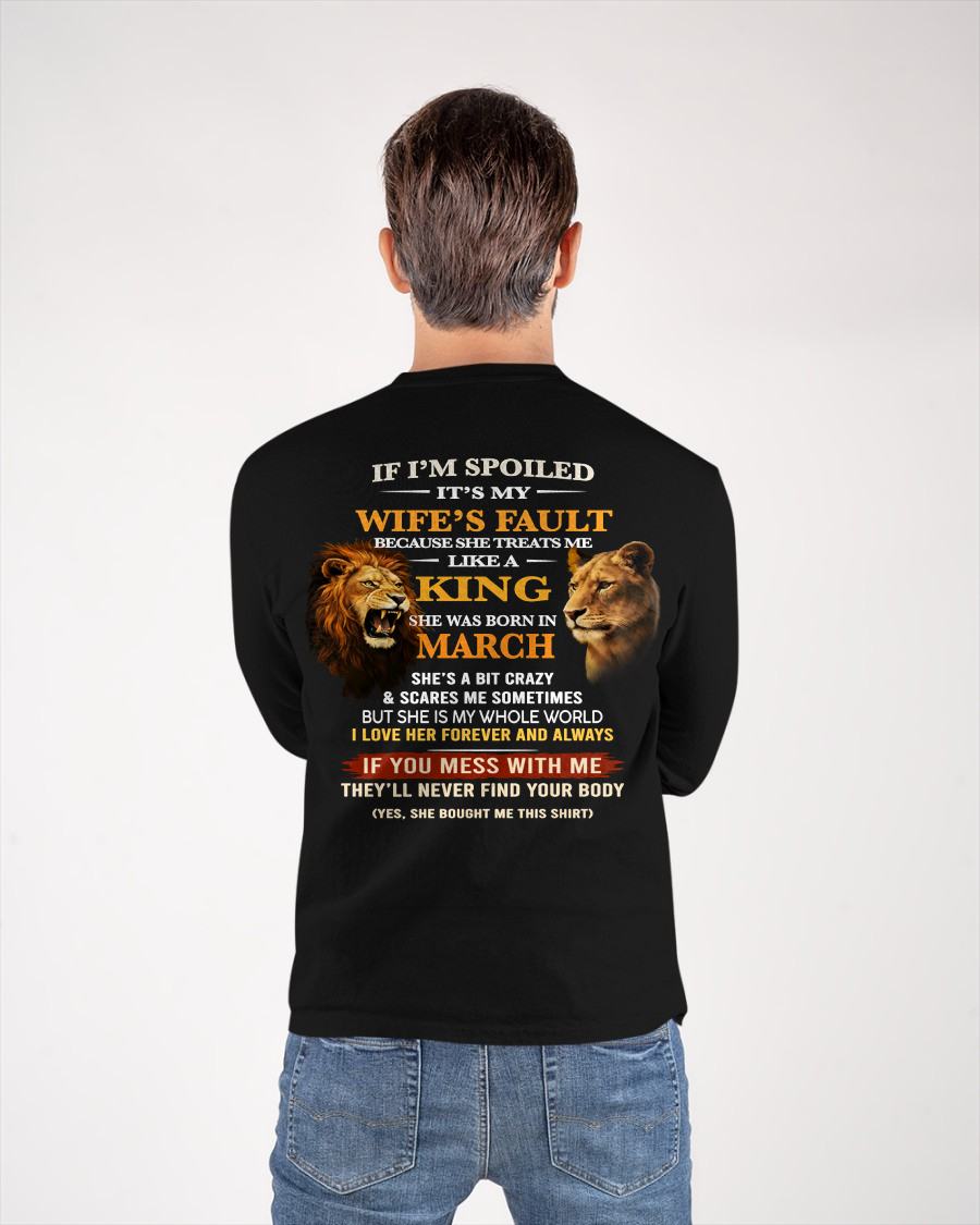 MARCH - SPOILED HUSBAND - GIFT FROM WIFE - EBIL03 (SKU26T-01-60-03)