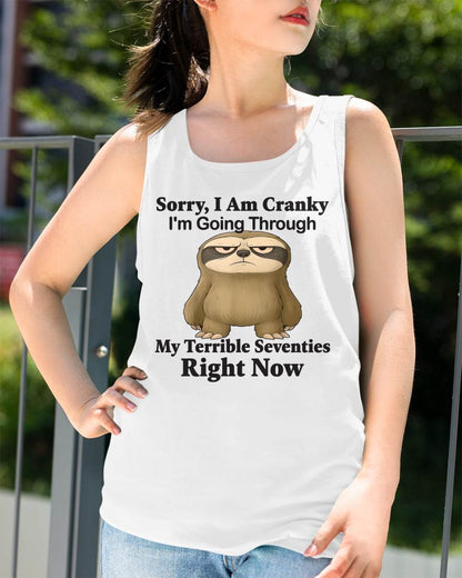SORRY I AM CRANKY - BIRTHDAY SHIRT FOR WOMEN - EBIL00 (SKU12-226)