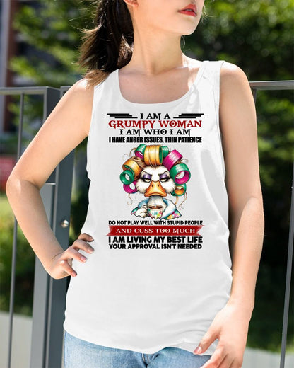 GRUMPY WOMAN - BIRTHDAY SHIRT FOR WOMEN - EBIL00 (SKU26T-01-22-00)