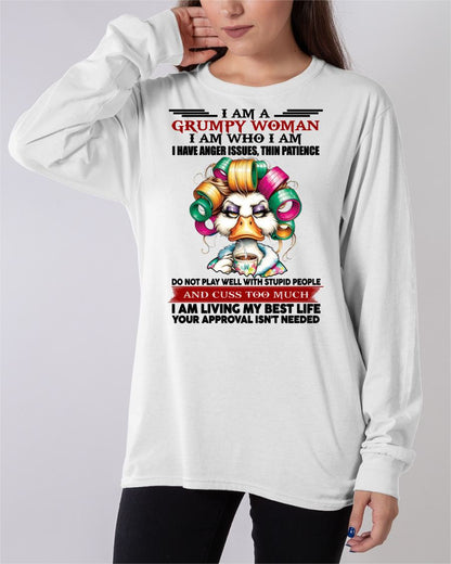 GRUMPY WOMAN - BIRTHDAY SHIRT FOR WOMEN - EBIL00 (SKU26T-01-22-00)