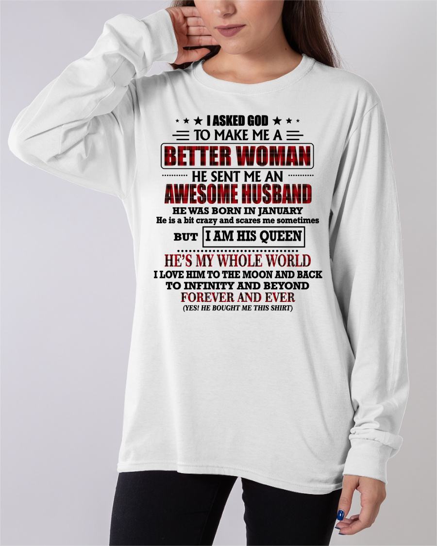 JANUARY - GOD SENT ME AN AWESOME HUSBAND - GIFT FROM HUSBAND - EBIL01 (SKU12-321-01)