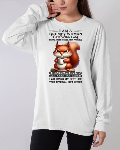 GRUPMY WOMAN - BIRTHDAY SHIRT FOR WOMEN - EBIL00 (SKU09-07-00)