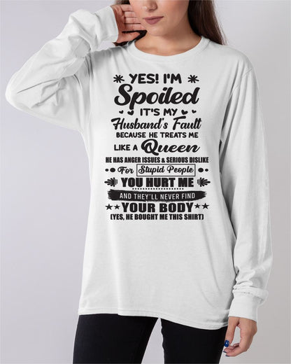 SPOILED WIFE - GIFT FROM HUSBAND - DONN01 (SKU26T-01107-01)
