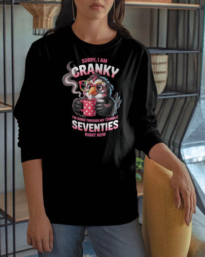 SORRY I AM CRANKY - BIRTHDAY SHIRT FOR WOMEN - EBIL00 (SKU12-227)