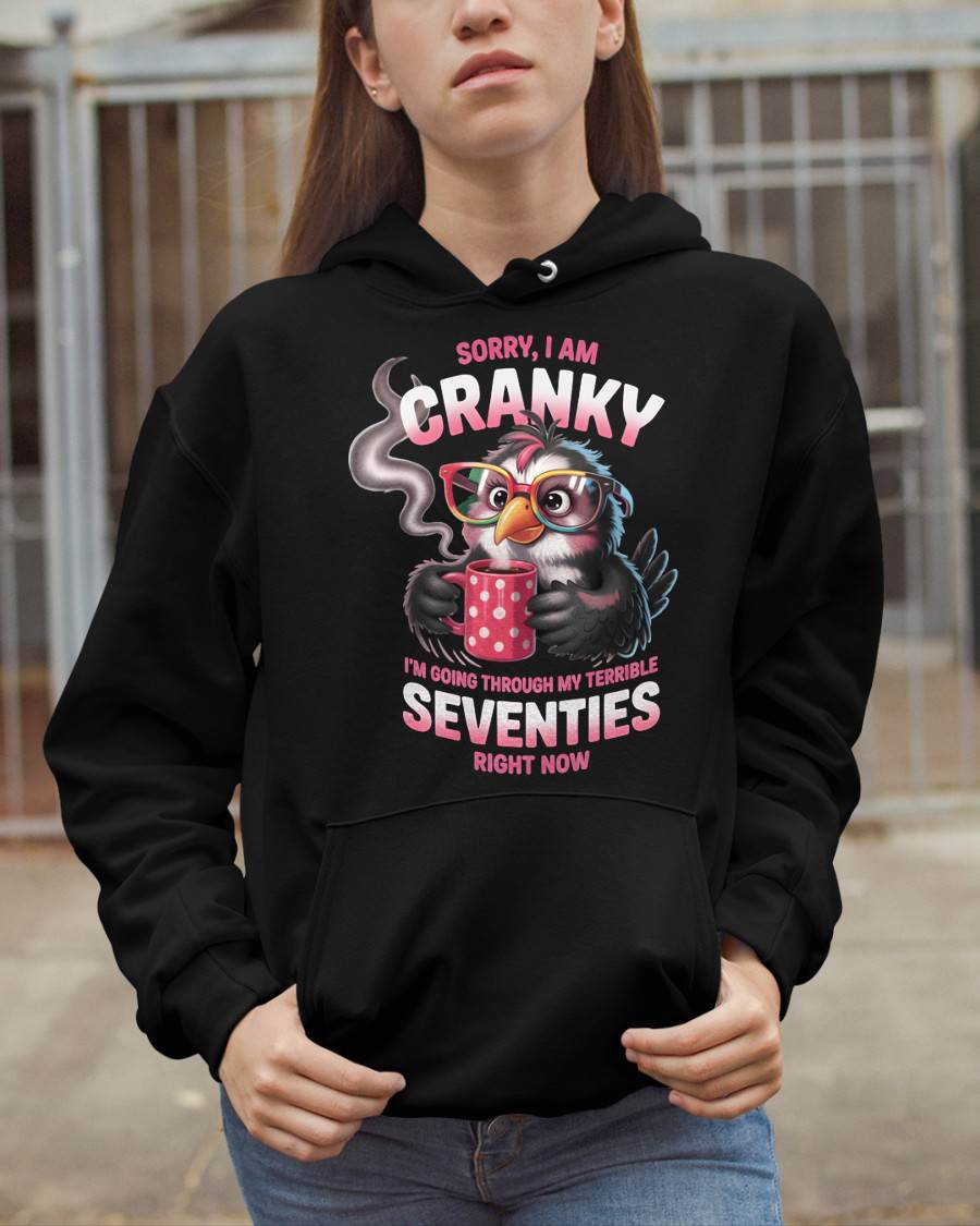 SORRY I AM CRANKY - BIRTHDAY SHIRT FOR WOMEN - EBIL00 (SKU12-227)