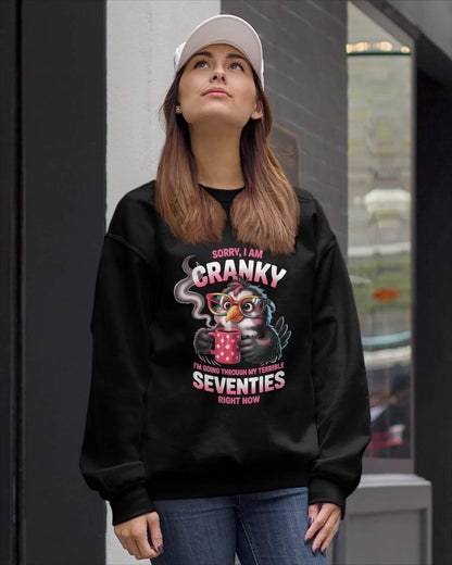 SORRY I AM CRANKY - BIRTHDAY SHIRT FOR WOMEN - EBIL00 (SKU12-227)