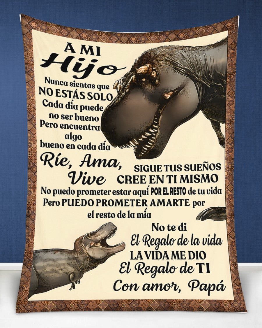 Manta para Hijo – Regalo de Consuelo y Calidez de Papá Manta Acolchada de Forro Polar Sherpa NTTDsp (SKUB11-63)