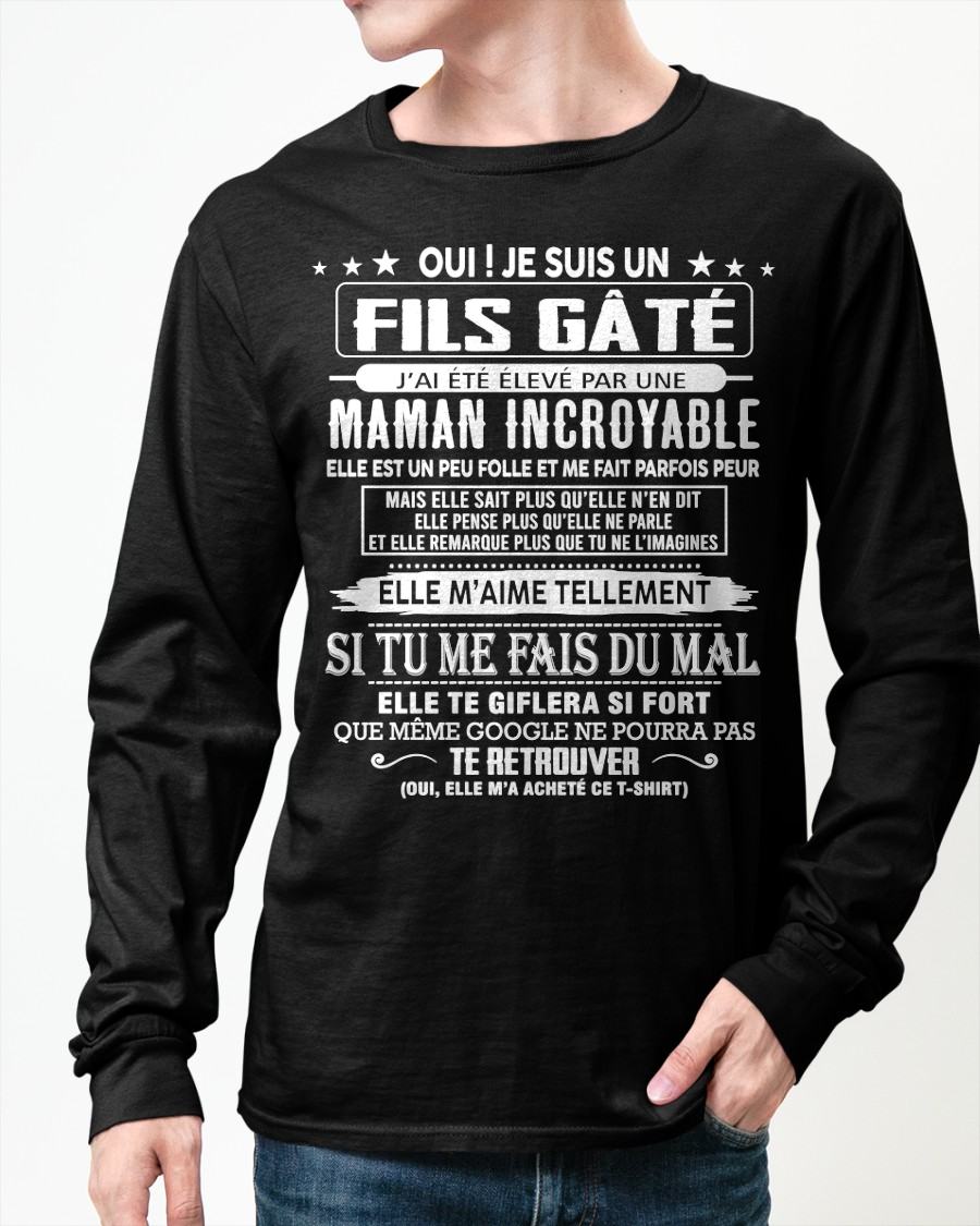 FILS GÂTÉ – CADEAU DE MAMAN - EBIL00 (SKU26T-0172-00)