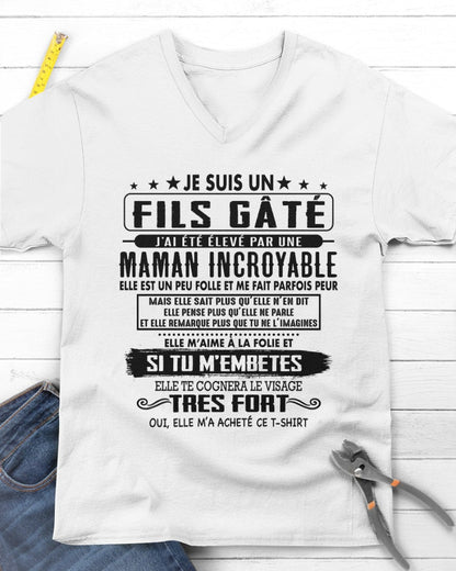 JE SUIS UN FILS GÂTÉ – CADEAU DE MAMAN INCROYABLE - fr00 / DONN00