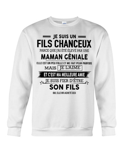 JE SUIS UN FILS GÂTÉ – CADEAU DE MAMAN INCROYABLE - frEBIL00