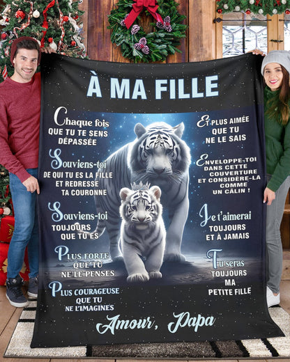 Cadeau Spécial Pour Ta Fille Couverture - De Papa (SKUB12-203)