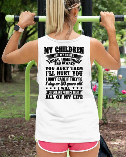 MY CHILDREN ARE MY BABY - T-SHIRT FOR MOM - EBIL00 (SKU12-274)