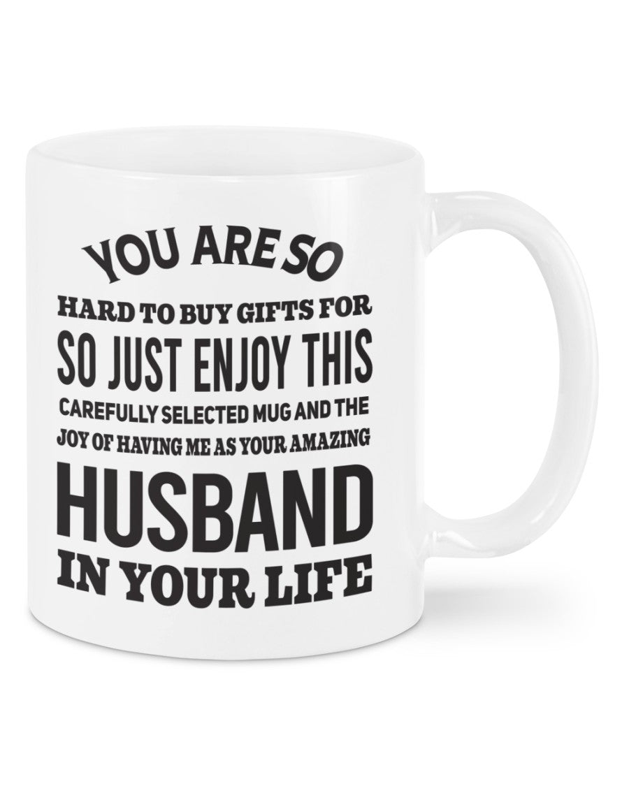FUNNY MUG FOR YOUR WIFE - PERFECT GIFT FOR VALENTINE'S DAY - GIFT FROM HUSBAND EBIL00 (SKU12-327)
