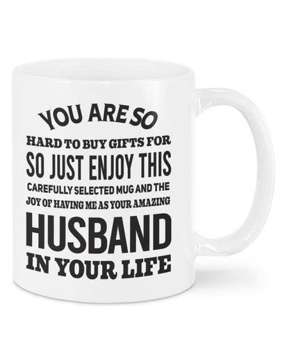 FUNNY MUG FOR YOUR WIFE - PERFECT GIFT FOR VALENTINE'S DAY - GIFT FROM HUSBAND EBIL00 (SKU12-327)