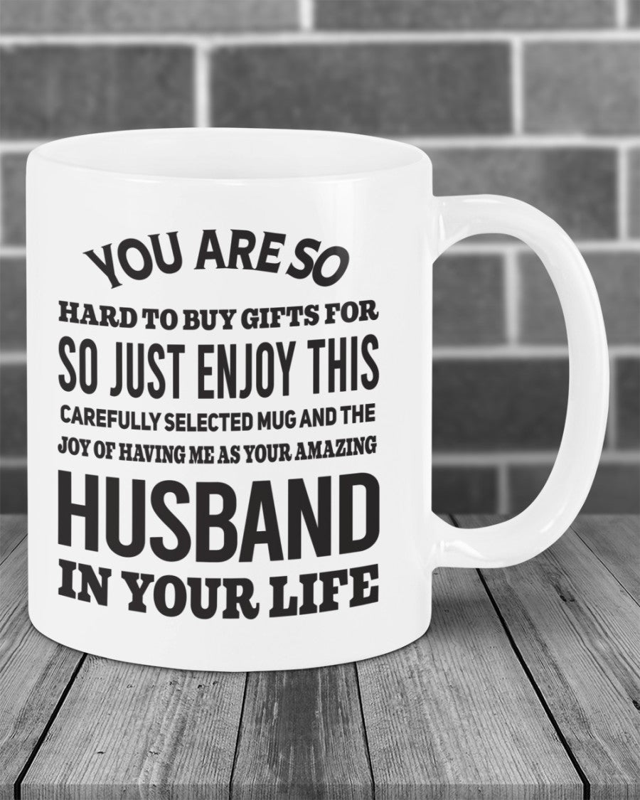 FUNNY MUG FOR YOUR WIFE - PERFECT GIFT FOR VALENTINE'S DAY - GIFT FROM HUSBAND EBIL00 (SKU12-327)