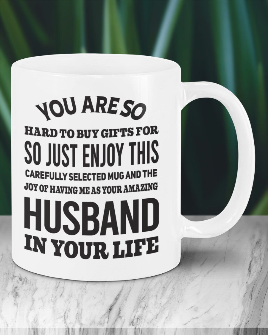 FUNNY MUG FOR YOUR WIFE - PERFECT GIFT FOR VALENTINE'S DAY - GIFT FROM HUSBAND EBIL00 (SKU12-327)