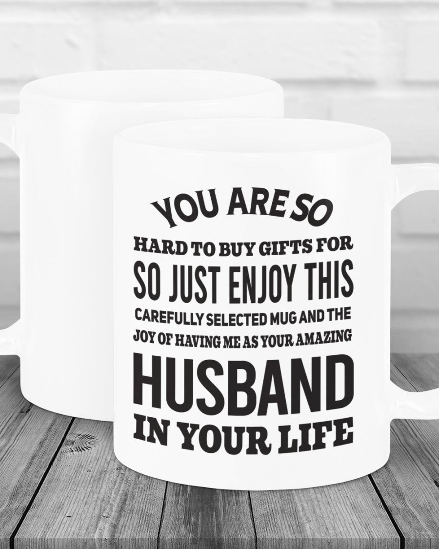 FUNNY MUG FOR YOUR WIFE - PERFECT GIFT FOR VALENTINE'S DAY - GIFT FROM HUSBAND EBIL00 (SKU12-327)