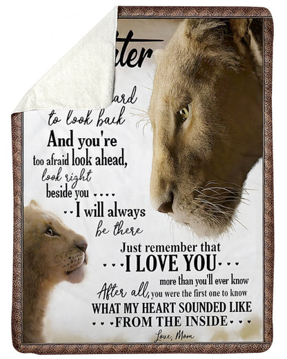 Special Gift For Your Daughter Blanket - From Mom (SKUB12-124)