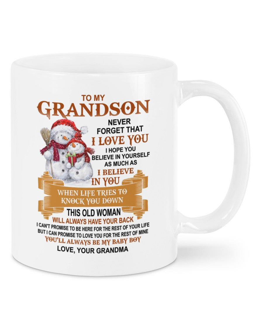 TO GRANDSON MUG 01 - GIFT FROM GRANDMA - EBIL00