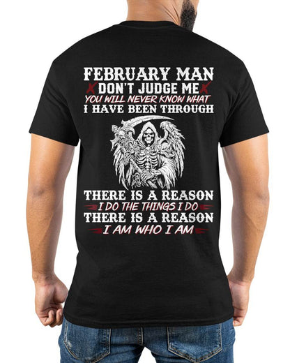 February Man Don't Judge Me – T-Shirt For Man – DOAN02 (SKU10-49-02)