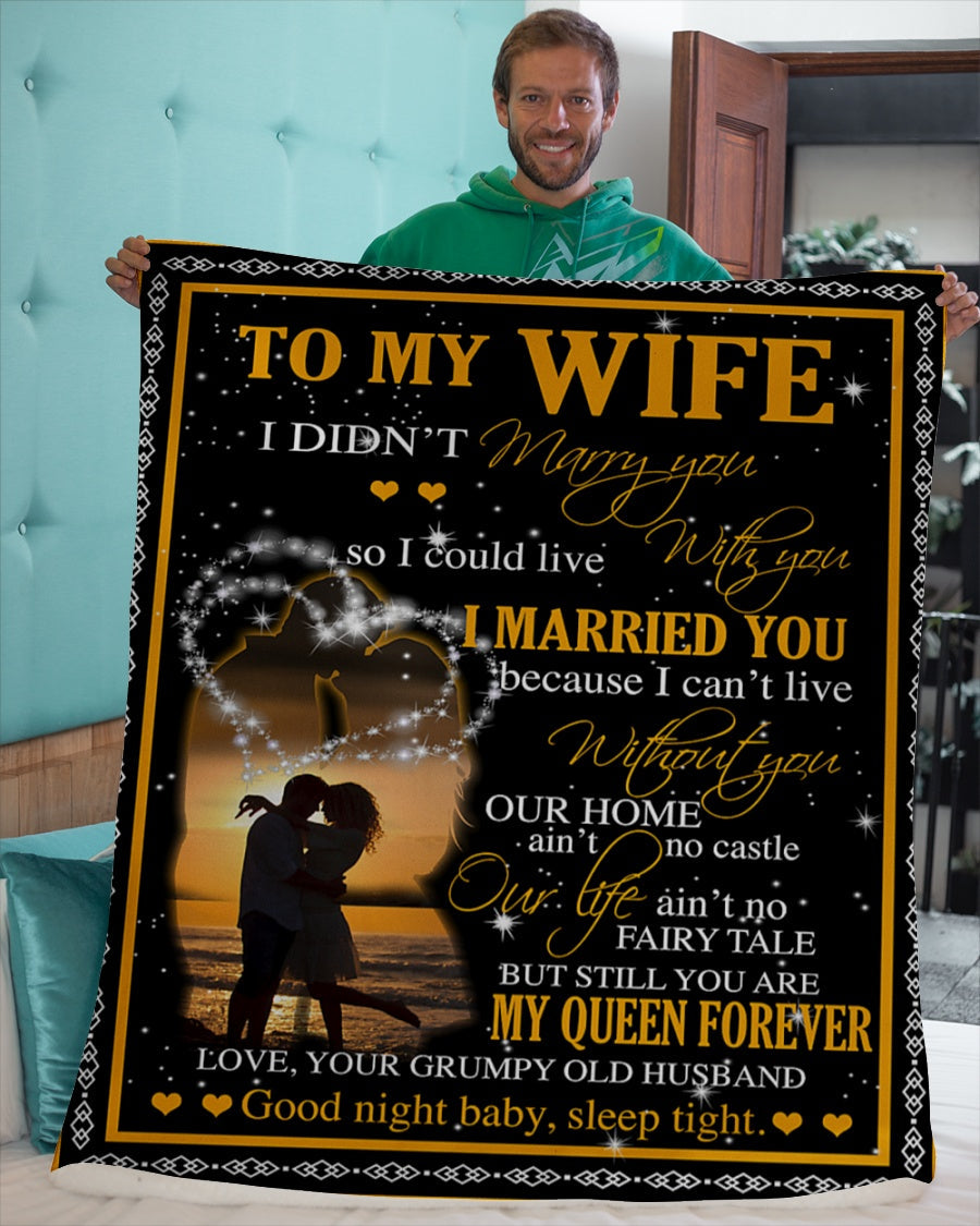 Special Gift For Your Wife Blanket - From Husband