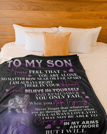 Special Blanket for Your Son - From Mom Blanket (SKUB11-53)