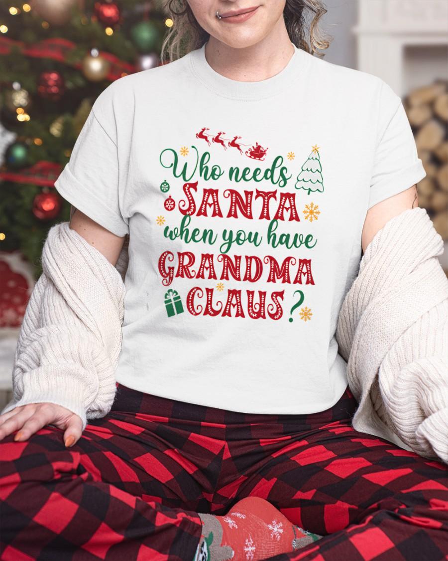 CHRISTMAX T-SHRIT FOR GRANDMA - GIFT FROM GRANDMA - EBIL00
