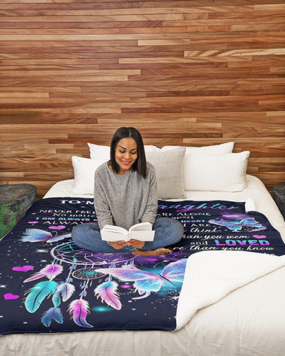 Special Gift For Your Daughter Blanket - From Mom (SKUB12-181)