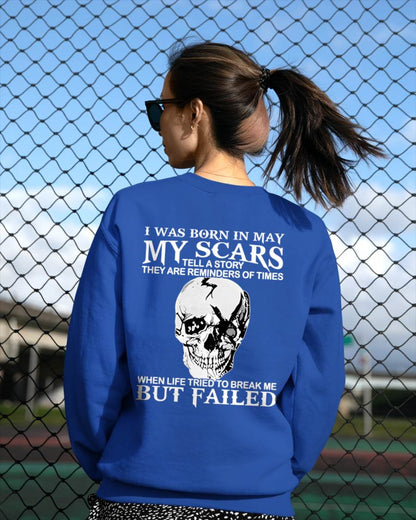 My Scars Tell A Story – T-Shirt For Woman – DOAN05 (SKU10-27-05)