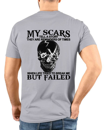 My Scars Tell A Story – T Shirt For Man – DONN00 (SKU2604-34-00)