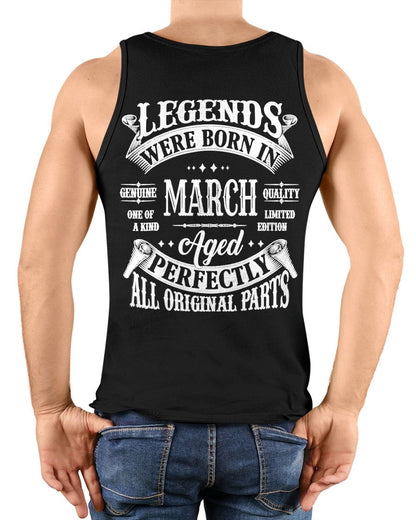 LEGEND WERE BORN IN MARCH - male (SKU08-37-03) FULL