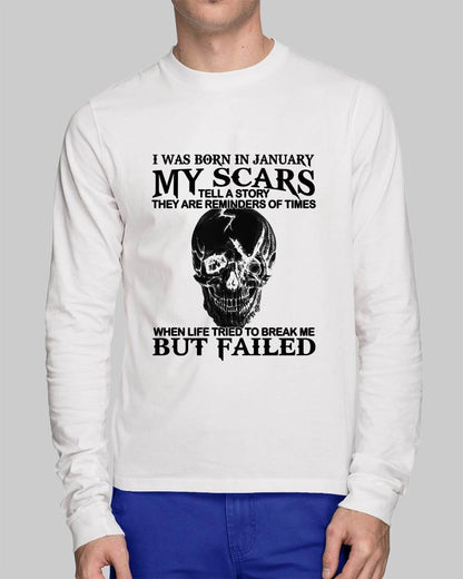 JANUARY - MY SCARS – T-SHIRT FOR MAN – DONN01 (SKU2608-413-01)
