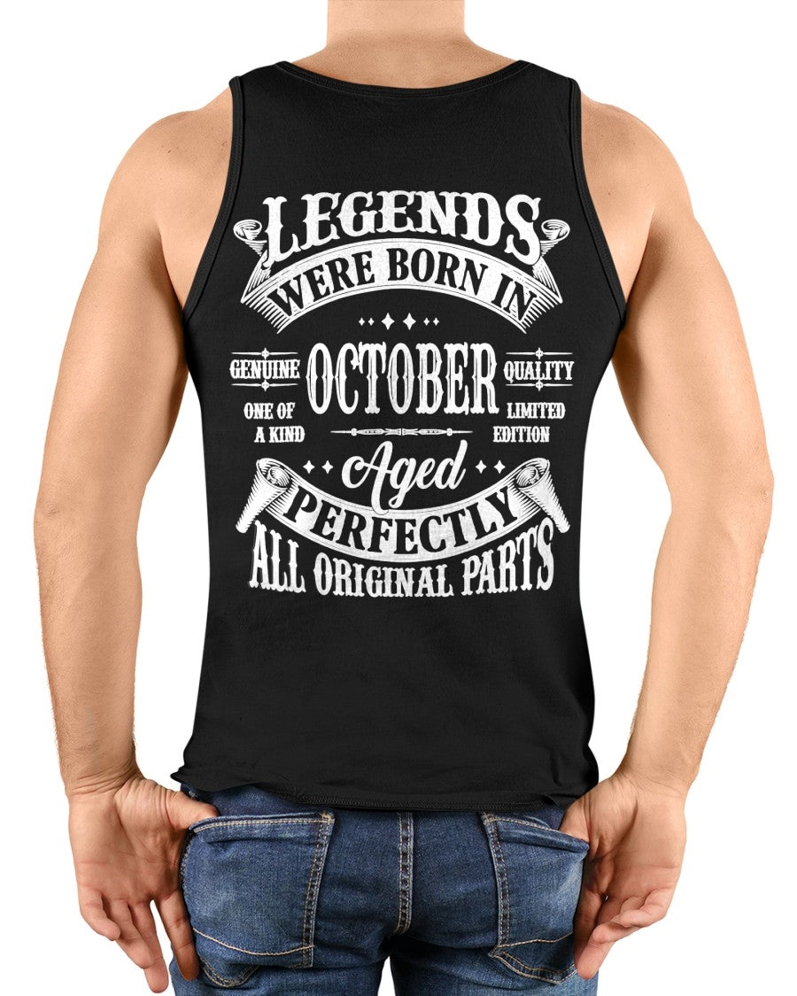 LEGEND WERE BORN IN OCTOBER - male (SKU08-37-10) FULL