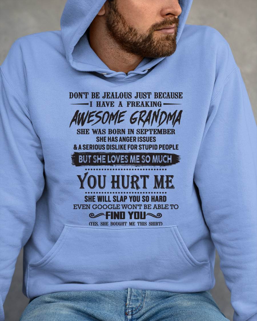 Don't Be Jealous - Gift For Grandson And Granddaughter From Grandma - DOAN09 (SKU07-153-09)