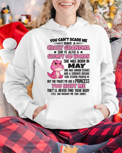 You Can’t Scare Me - Gift For Grandson And Granddaughter From Grandma - DONN05 (SKU09-130-05)