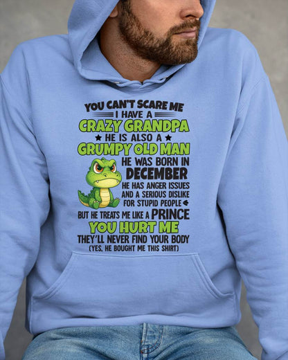 YOU CAN’T SCARE ME - GIFT FOR GRANDSON AND GRANDDAUGHTER FROM GRANDPA - DOAN12 (SKU09-121-12)