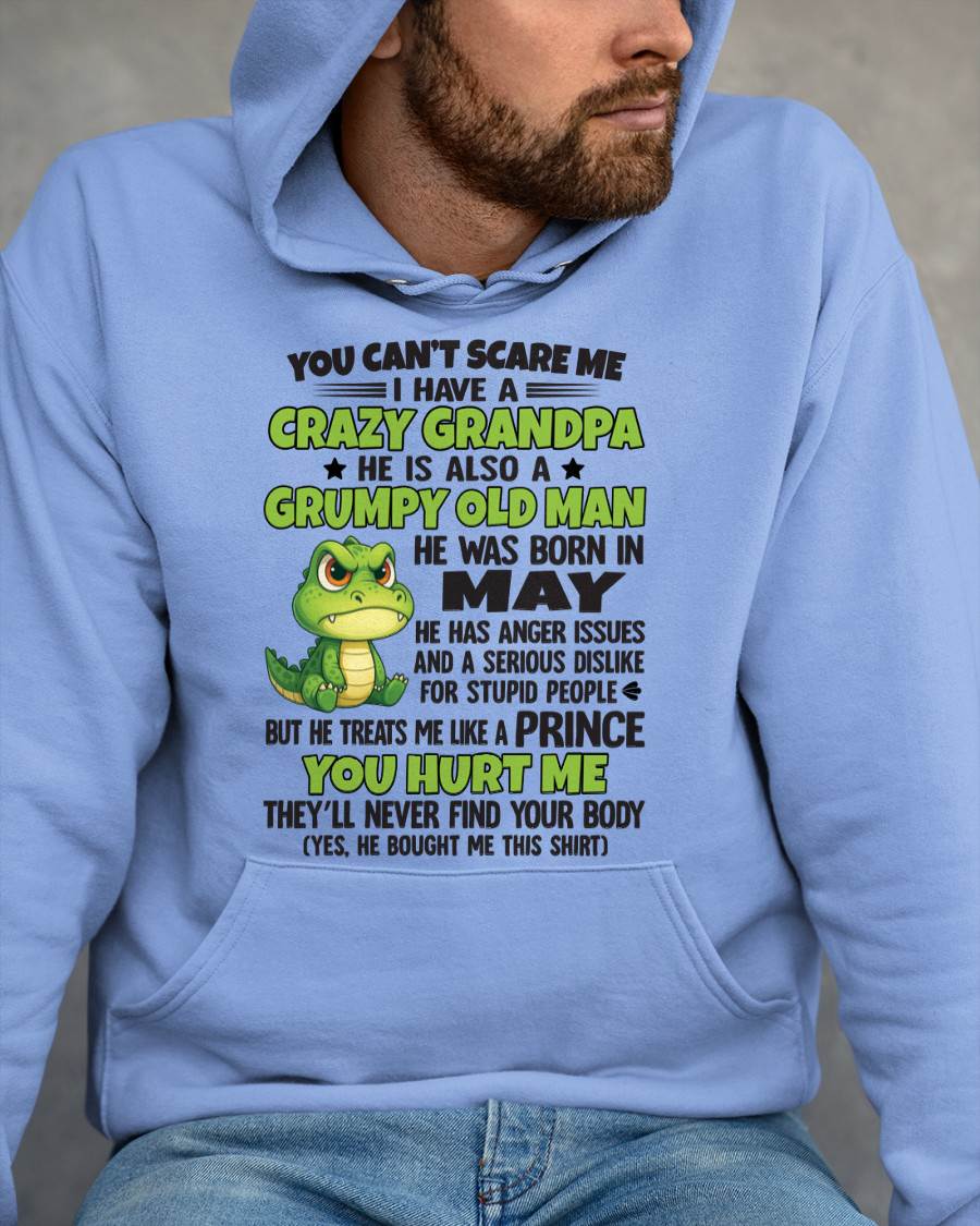 YOU CAN’T SCARE ME - GIFT FOR GRANDSON AND GRANDDAUGHTER FROM GRANDPA - DOAN05 (SKU09-121-05)