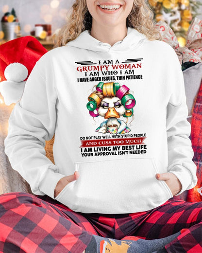 GRUMPY WOMAN - BIRTHDAY SHIRT FOR WOMEN - EBIL00 (SKU26T-01-22-00)