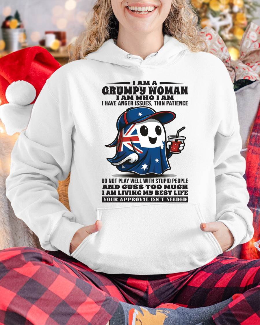 I Am A Grumpy Woman - T Shirt For Woman - DONN (SKU09-83)