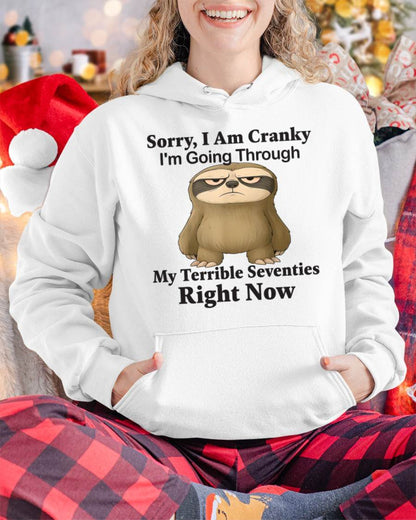 SORRY I AM CRANKY - BIRTHDAY SHIRT FOR WOMEN - EBIL00 (SKU12-226)