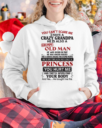 I Have A Crazy Grandpa - Gift For Grandson And Granddaughter From Grandpa - DOAN05 (SKU09-143-05)
