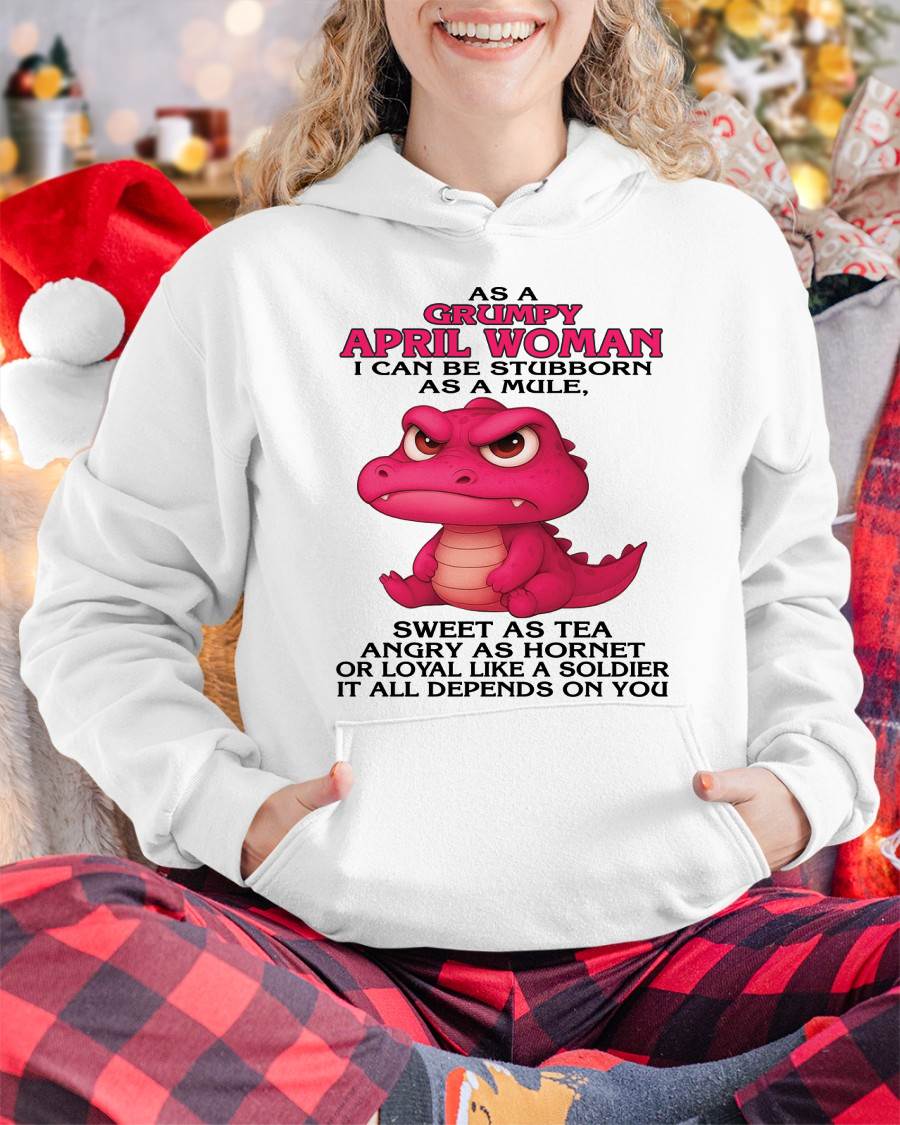As A Grumpy January Woman - T Shirt For Woman - DONN04 (SKU09-31-04)