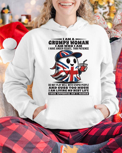 I Am A Grumpy Woman - T Shirt For Woman - DONN (SKU09-82)