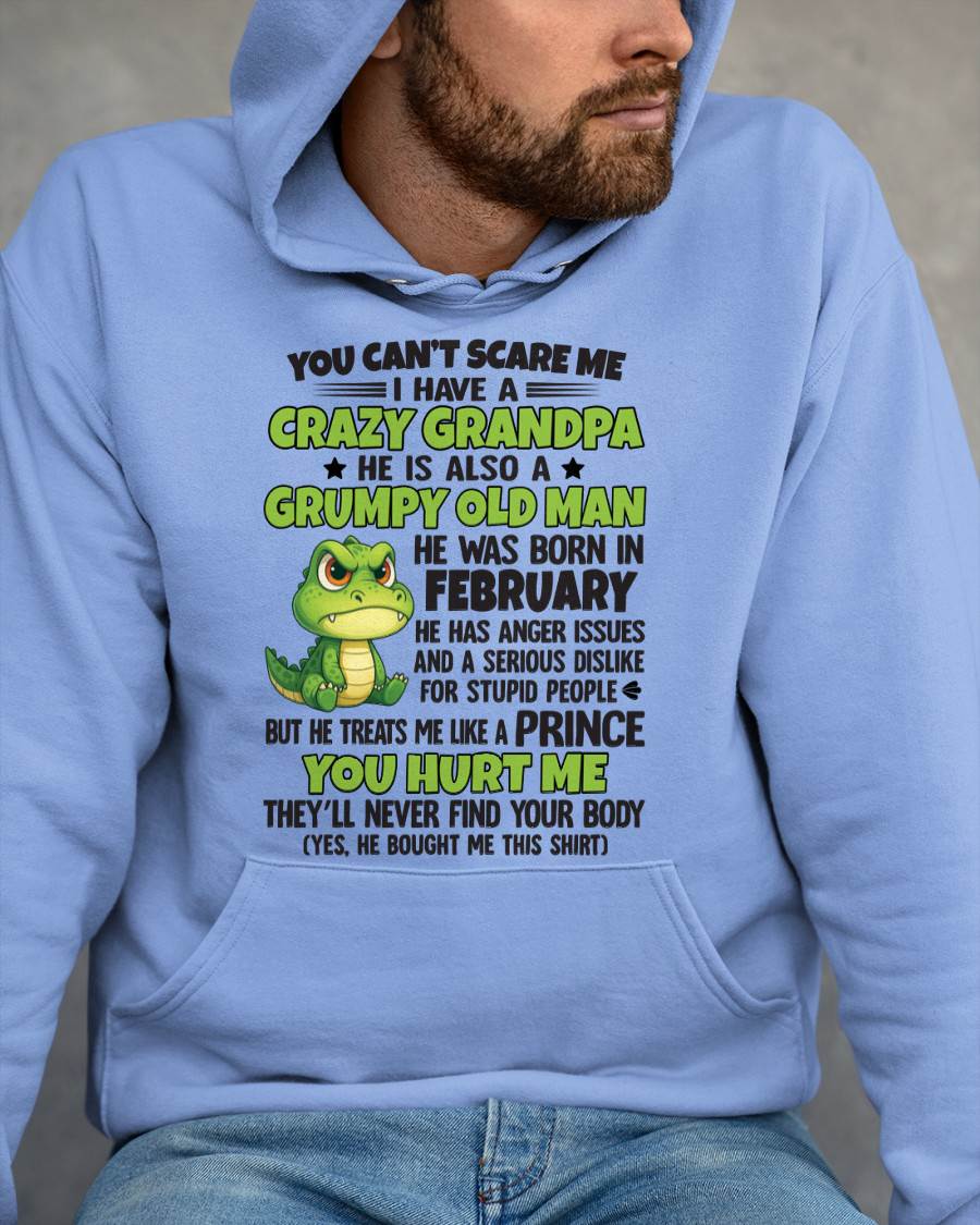 YOU CAN’T SCARE ME - GIFT FOR GRANDSON AND GRANDDAUGHTER FROM GRANDPA - DONN02 (SKU09-121-02)