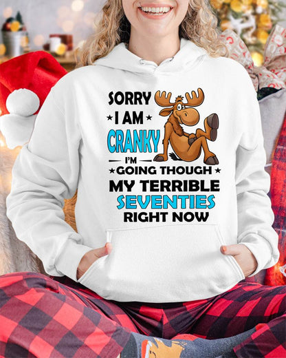 SORRY I AM CRANKY - BIRTHDAY SHIRT FOR WOMEN - EBIL00 (SKU12-249)