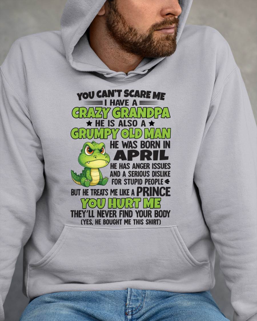 YOU CAN’T SCARE ME - GIFT FOR GRANDSON AND GRANDDAUGHTER FROM GRANDPA - DOAN04 (SKU09-121-04)