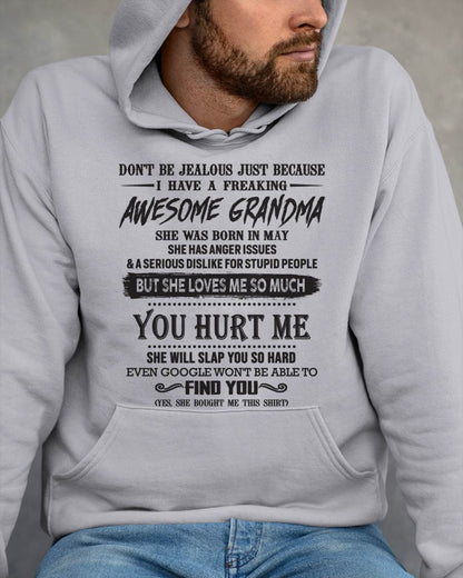 Don't Be Jealous - Gift For Grandson And Granddaughter From Grandma - DOAN05 (SKU07-153-05)