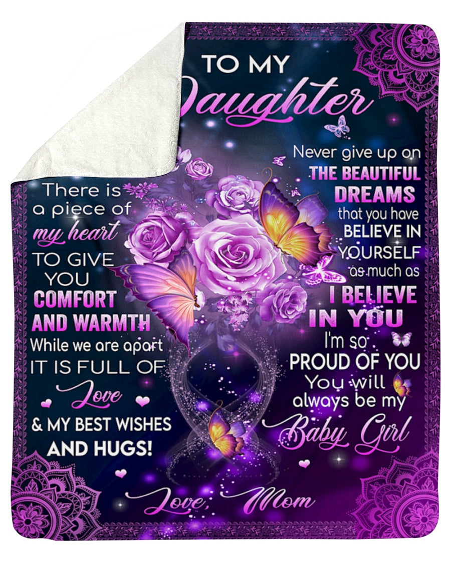 Special blanket for Daughter - From Mom blanket